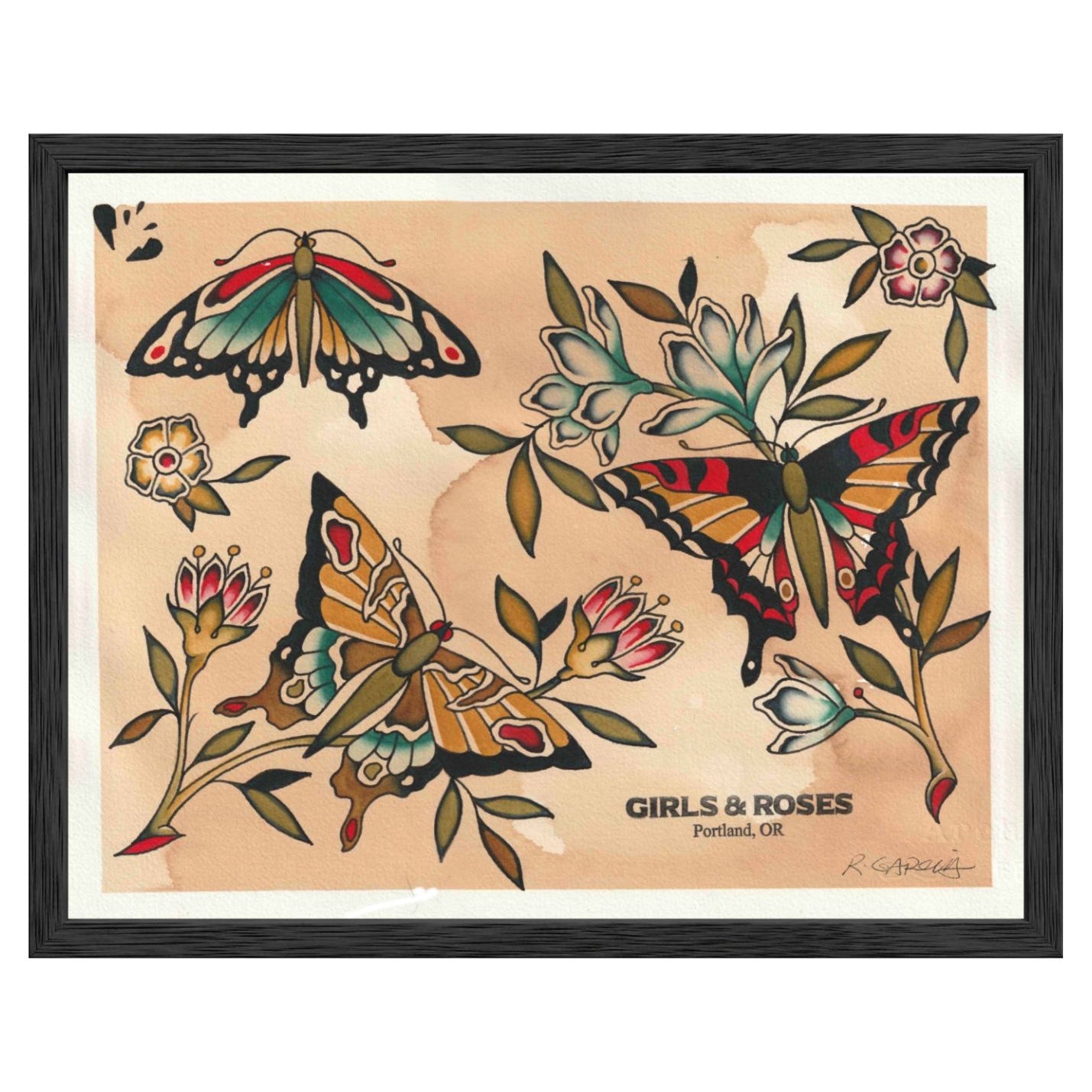 Anise Thyme and Sumac limited edition 11×14 giclée art print by Girls & Roses.