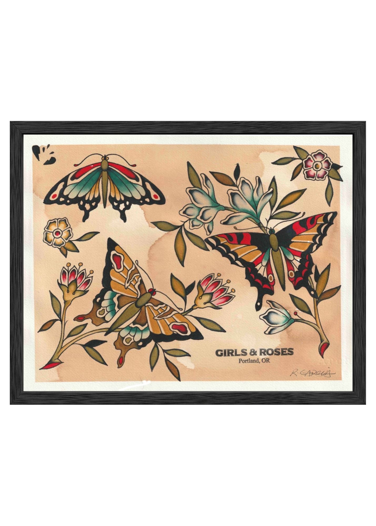 Anise Thyme and Sumac limited edition 11×14 giclée art print by Girls & Roses.