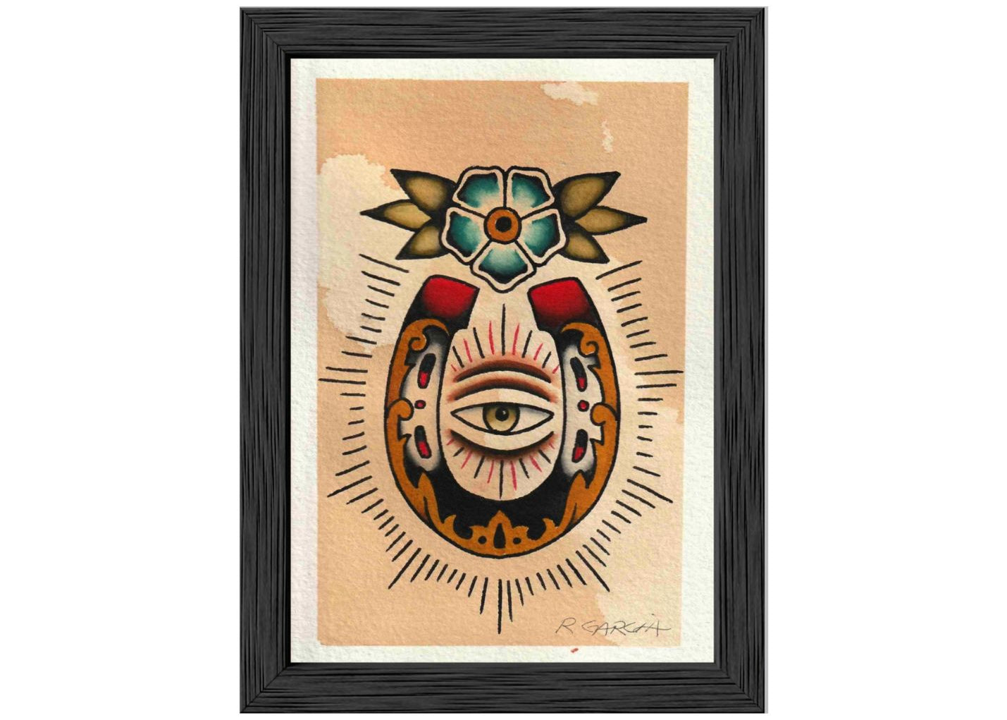 Favor limited edition 5×7 giclée art print by Girls & Roses.