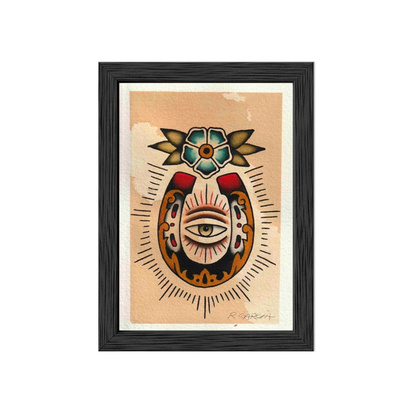 Favor limited edition 5×7 giclée art print by Girls & Roses.