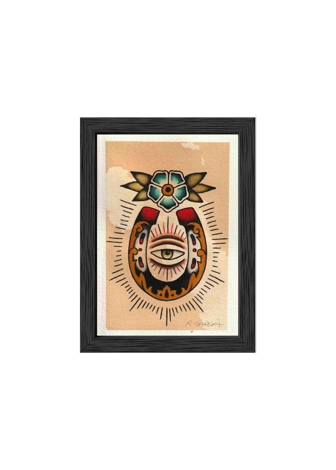 Favor limited edition 5×7 giclée art print by Girls & Roses.