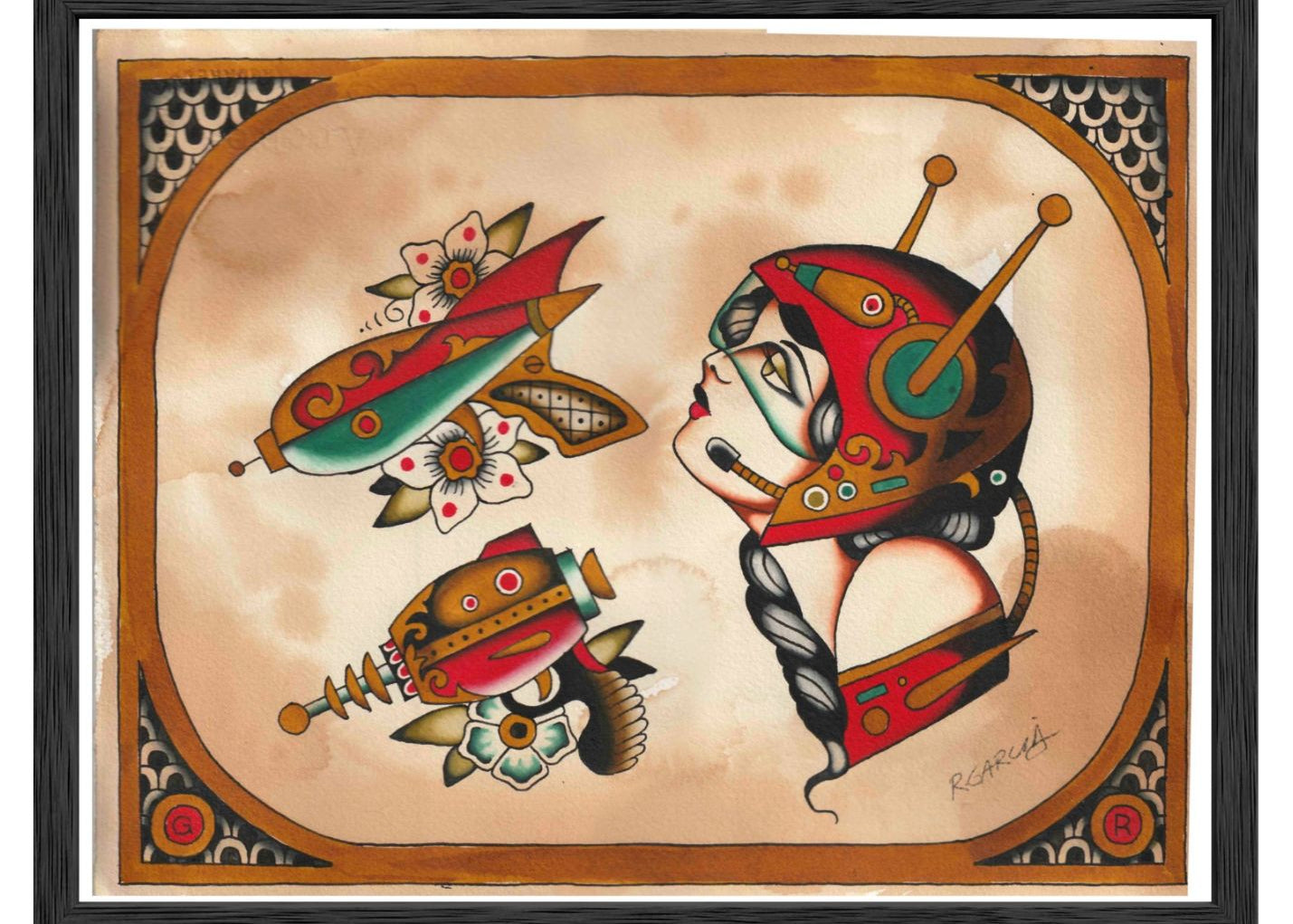 Starstruck limited edition 11×14 giclée art print by Girls & Roses