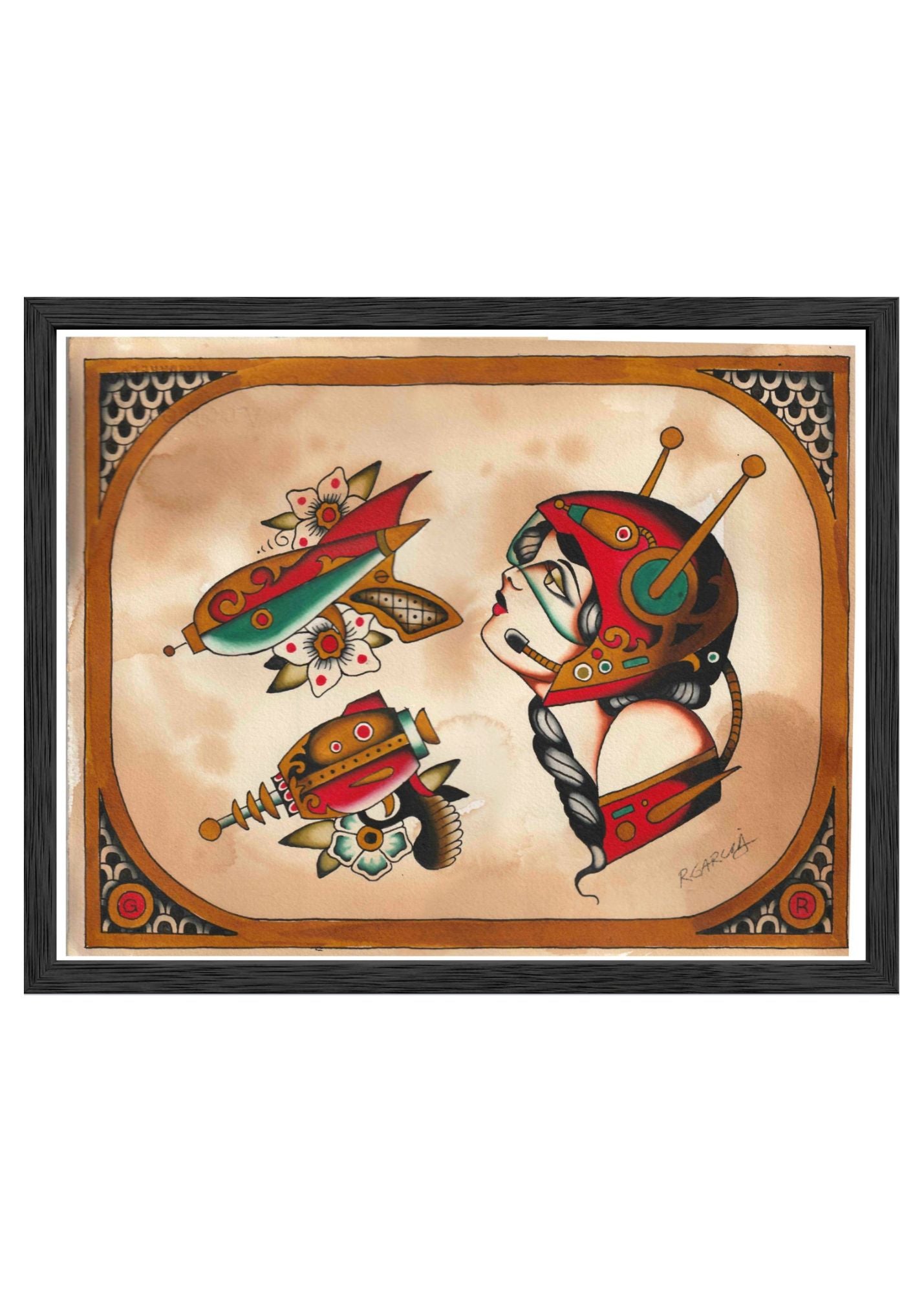 Starstruck limited edition 11×14 giclée art print by Girls & Roses